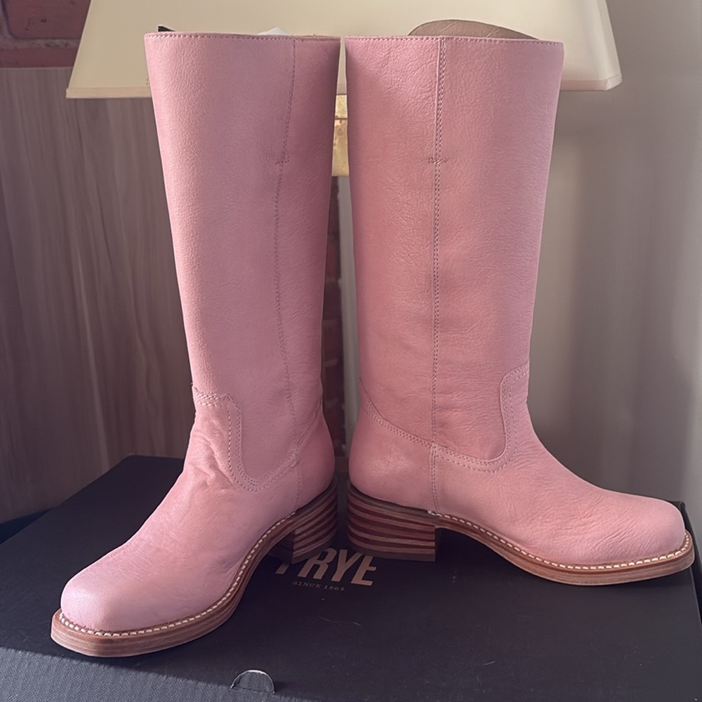 Frye Campus Boot 14L Pink - New in Box